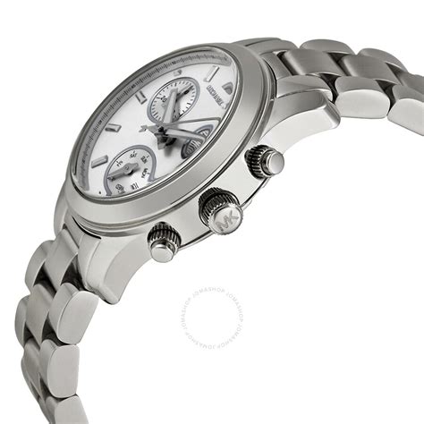 Michael Kors Small Runway Silver Dial Stainless 